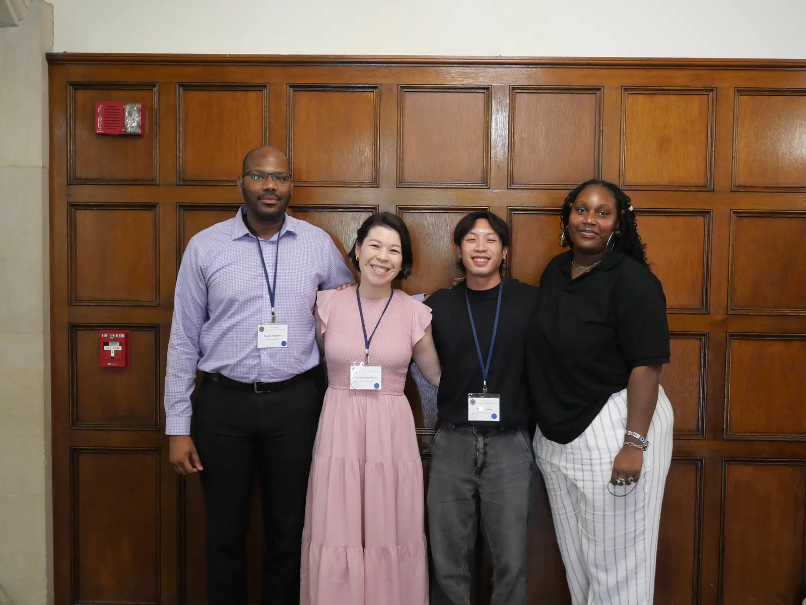 Purdue faculty and students repping at Div 45!