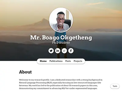 Mr. Boago Okgetheng