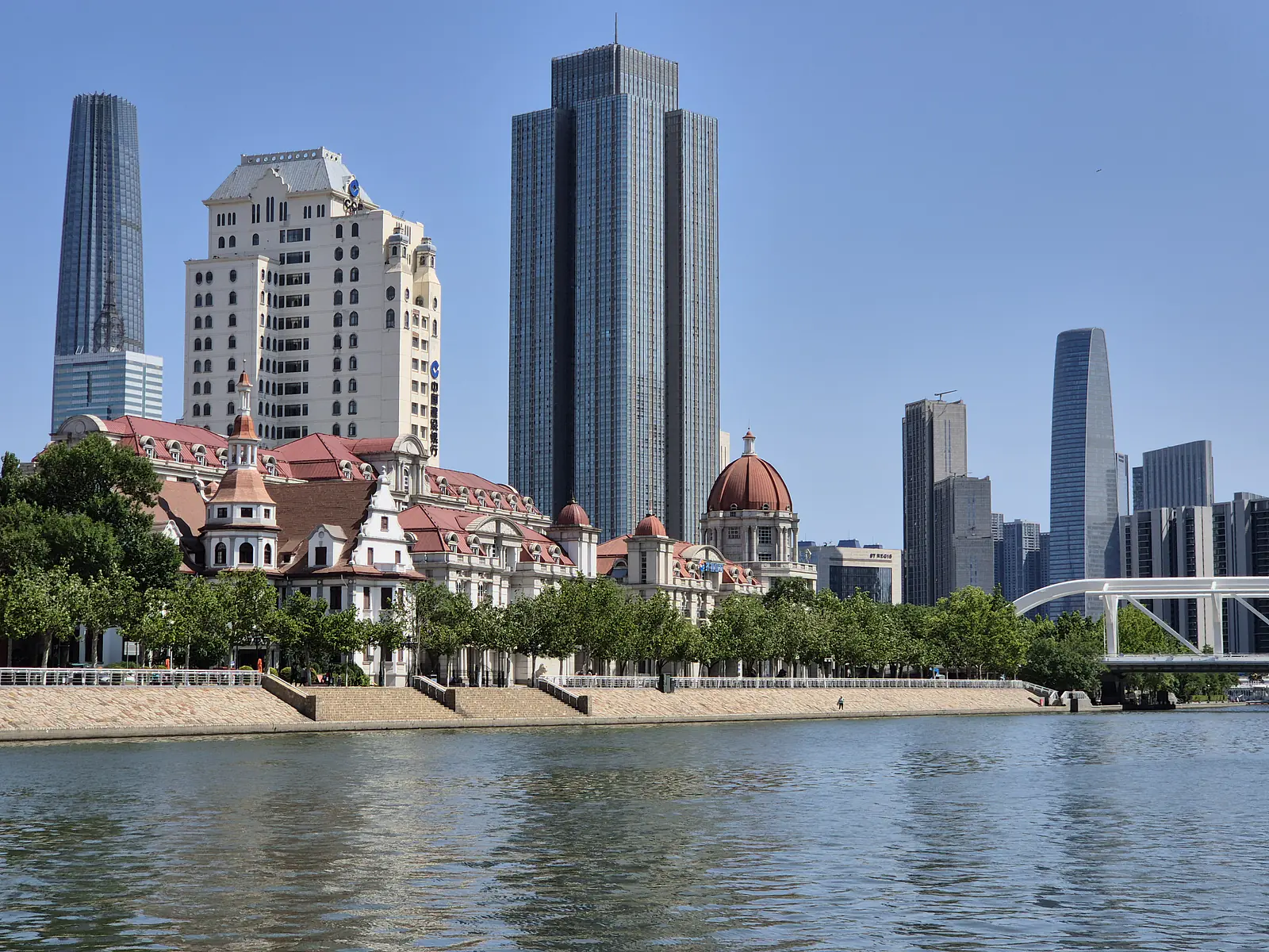 China, Tianjin (2025): Colonial history with the former Italian concession near the modern CBD