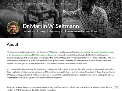 Dr Martin W. Seltmann
