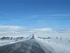 Drifting snow between Alta and Hammerfest (Norway)