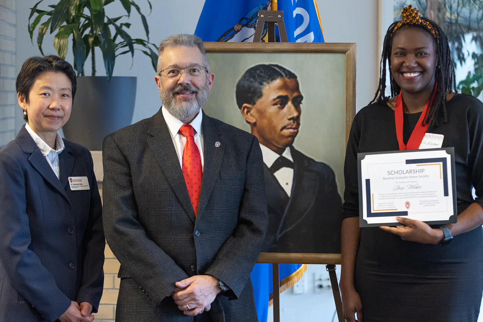 Edward Bouchet Honor Society Induction. University of Wisconsin- Madison. Spring 2023