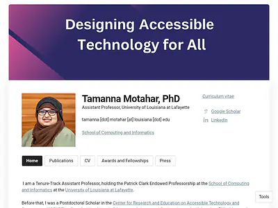Tamanna Motahar, PhD