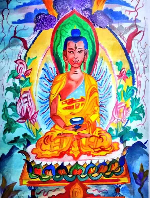 Bhaiṣajyaguru Buddha, the medicine buddha, 2021