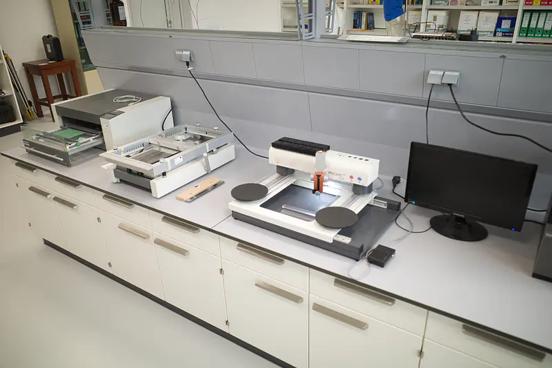Electronic PCB assembly line