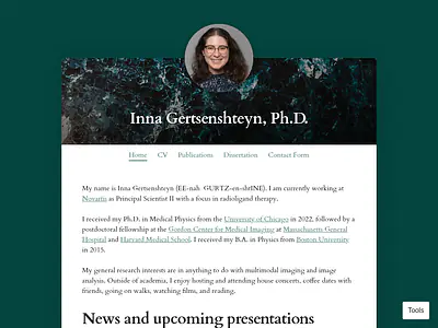 Inna Gertsenshteyn, Ph.D.