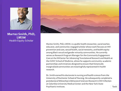 Martez Smith, PhD, LMSW