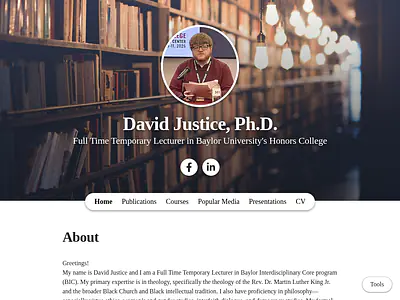 David Justice, Ph.D.