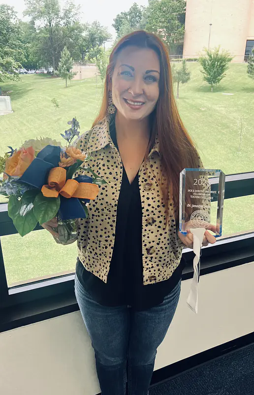 So honored to receive the 2025 White Fellowship for Excellence in Teaching Award.