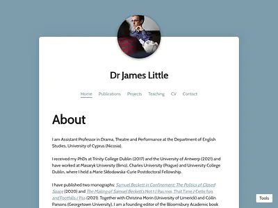 Dr James Little