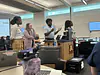 Asu answering an audience question after our co-presented short talk