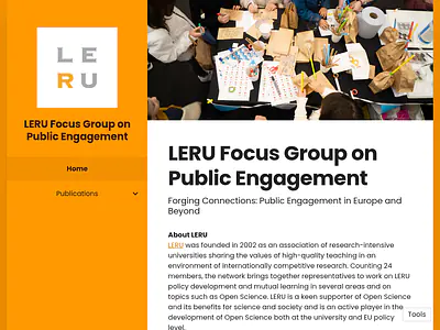 LERU Focus Group on Public Engagement