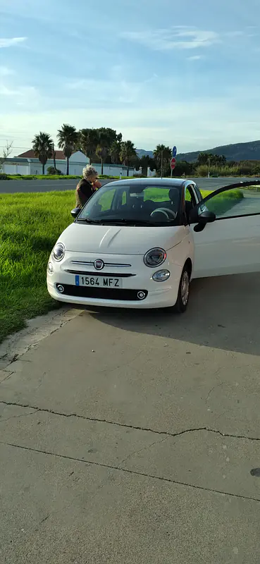 Nuestro Fiat coche alquilado