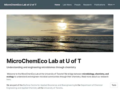 MicroChemEco Lab at U of T