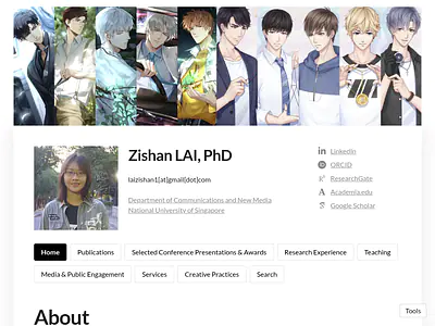 Zishan LAI 赖子珊 (she/her), PhD 