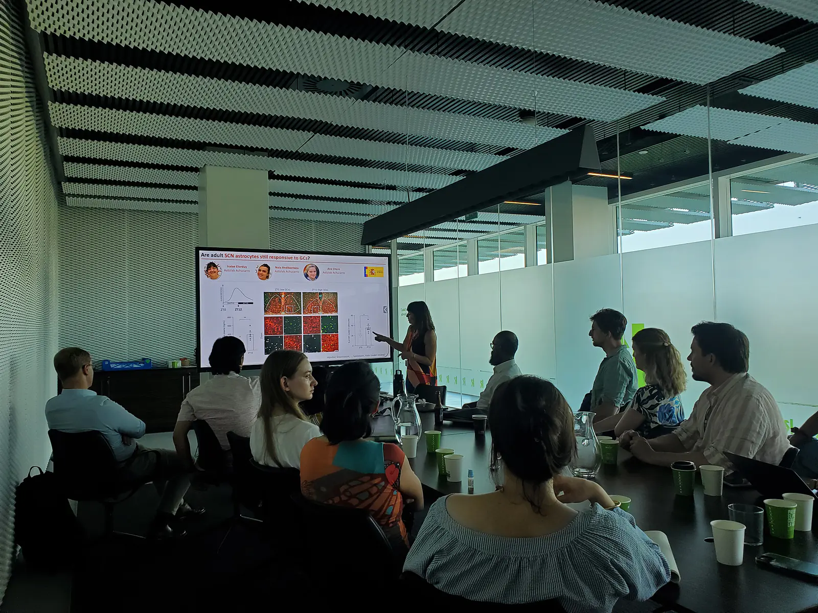 Mariana's talk during Spielmann's retreat.