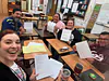 A student leads a Root Cause Analysis simulation with colleagues, stepping into the role of a school leader. Through these simulations, I place students in the driver’s seat of real-world leadership.