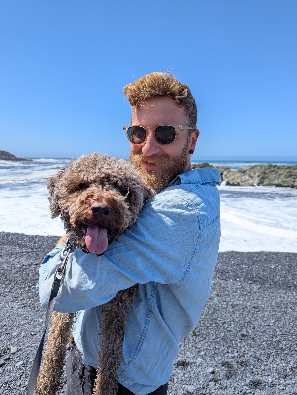 Dillon and his dog