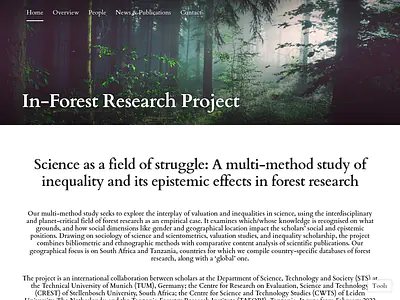 In-Forest Research Project