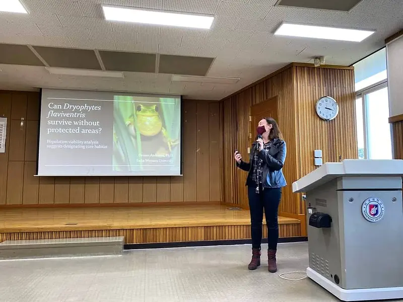 Dryophytes flaviventris symposium 2021