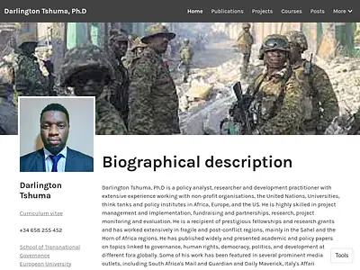 Darlington Tshuma, Ph.D