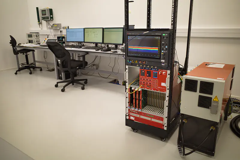 Metrological X-ray generator control room