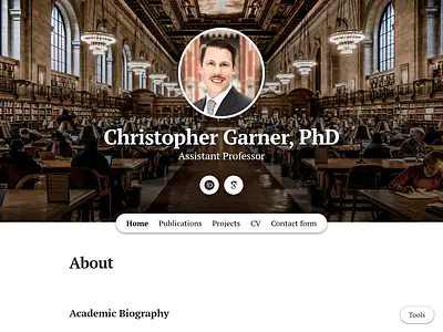 Christopher Garner, PhD