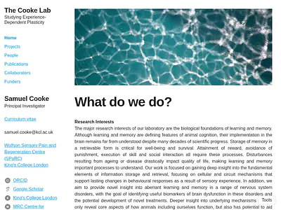 The Cooke Lab