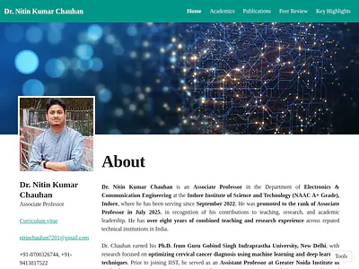 Dr. Nitin Kumar Chauhan