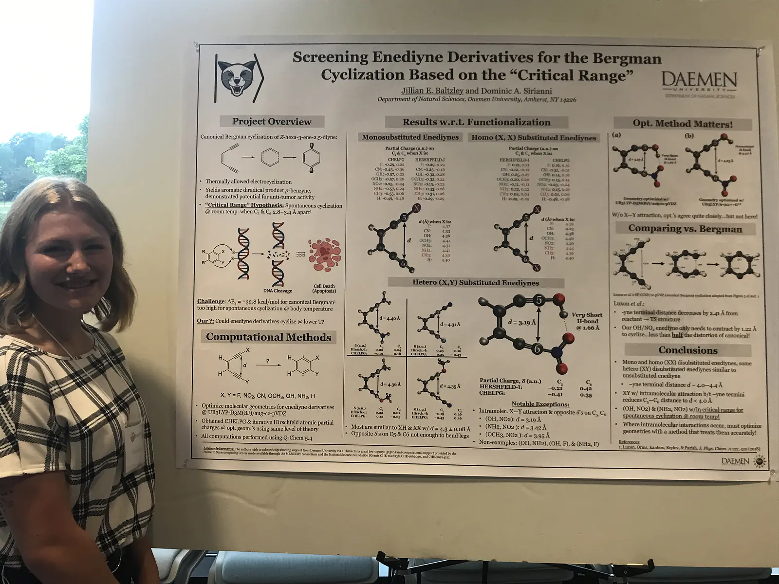 Before the poster session