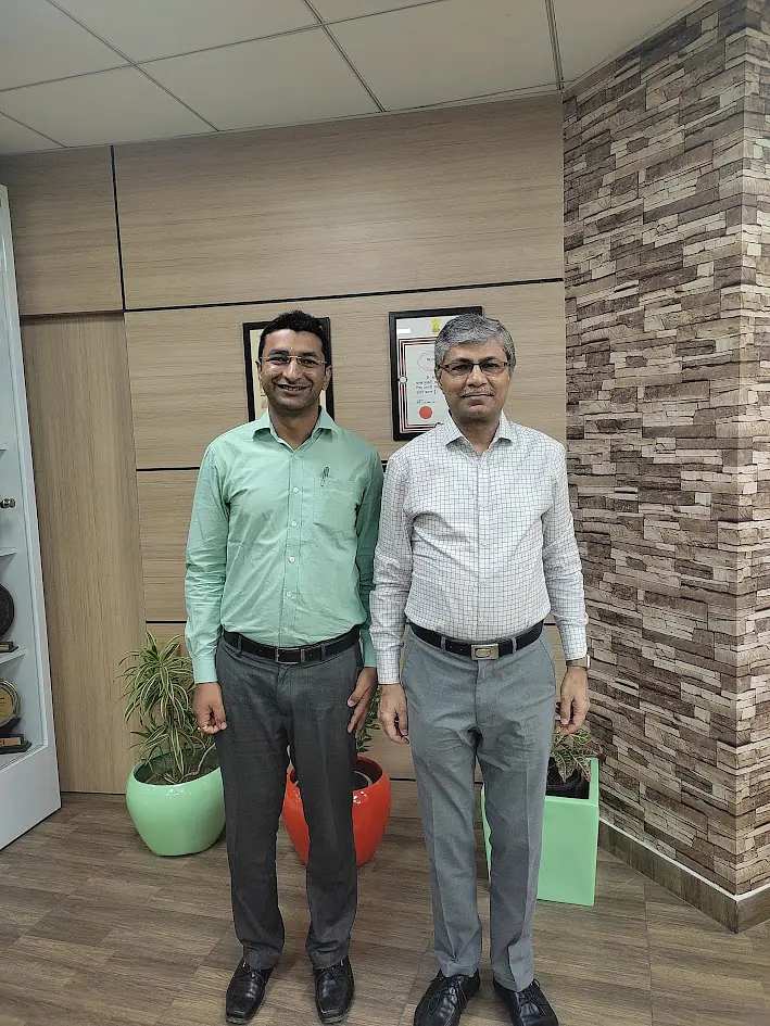 With Secretary Ministry of AYUSH, Govt. of India