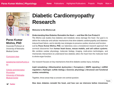 Paras Kumar Mishra | Physiology