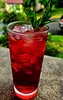 Red Berry Basil Cordial