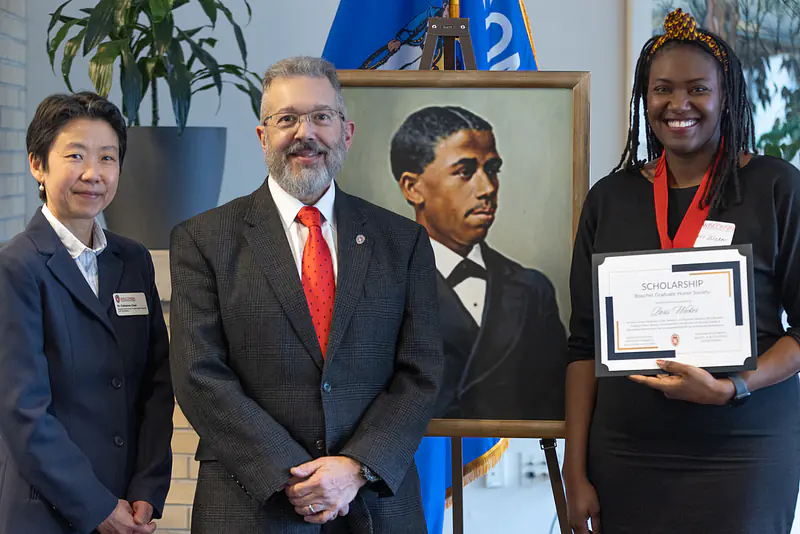Edward Bouchet Honor Society Induction. University of Wisconsin- Madison. Spring 2023