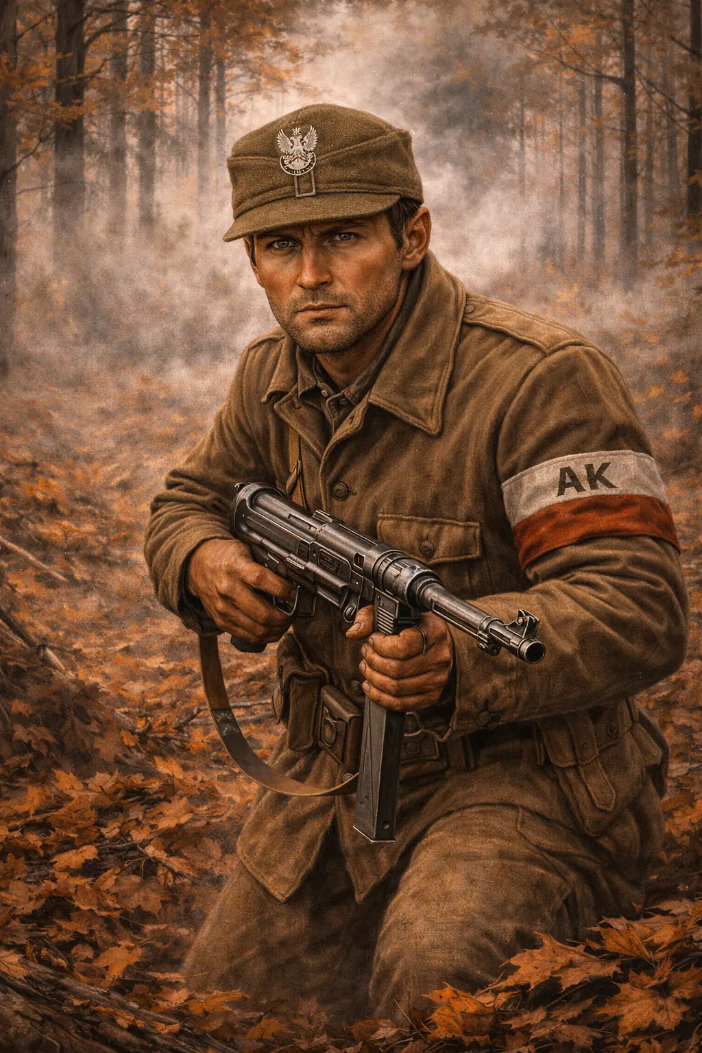 Polski żołnierz Armii Krajowej
