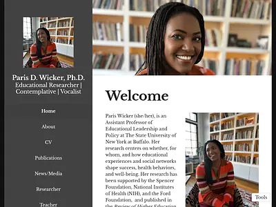 Paris D. Wicker, Ph.D.