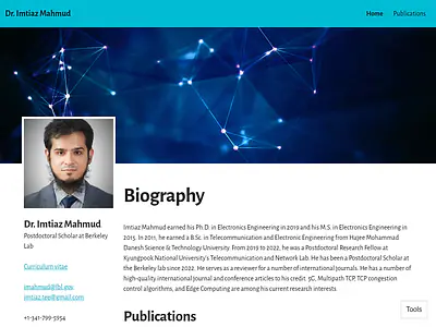 Dr. Imtiaz Mahmud