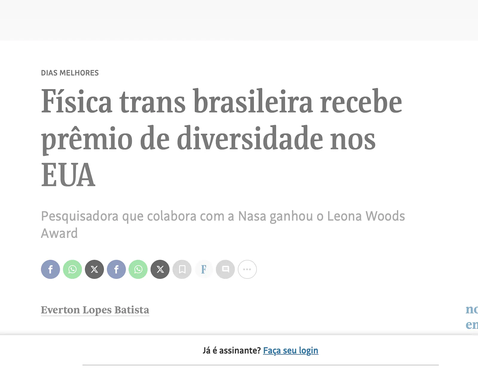 https://www1.folha.uol.com.br/ciencia/2019/05/fisica-trans-brasileira-recebe-premio-de-diversidade-nos-eua.shtml