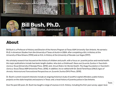 Bill Bush, Ph.D.
