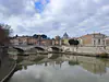Italy, Rome (2022): View from the Tiber River towards Vatican City