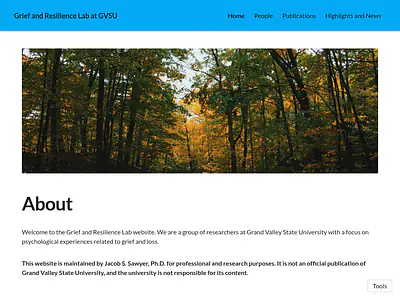 Grief and Resilience Lab at GVSU