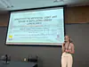 Aleana presenting her talk at the American Society of Mammalogy