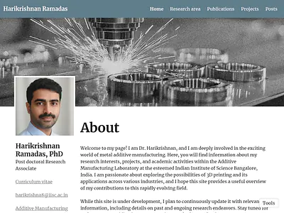 Harikrishnan Ramadas