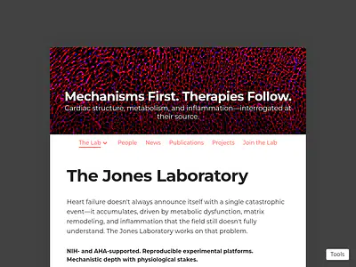 Mechanisms First. Therapies Follow.