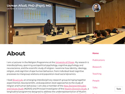 Usman Afzali, PhD (Psyc), MD