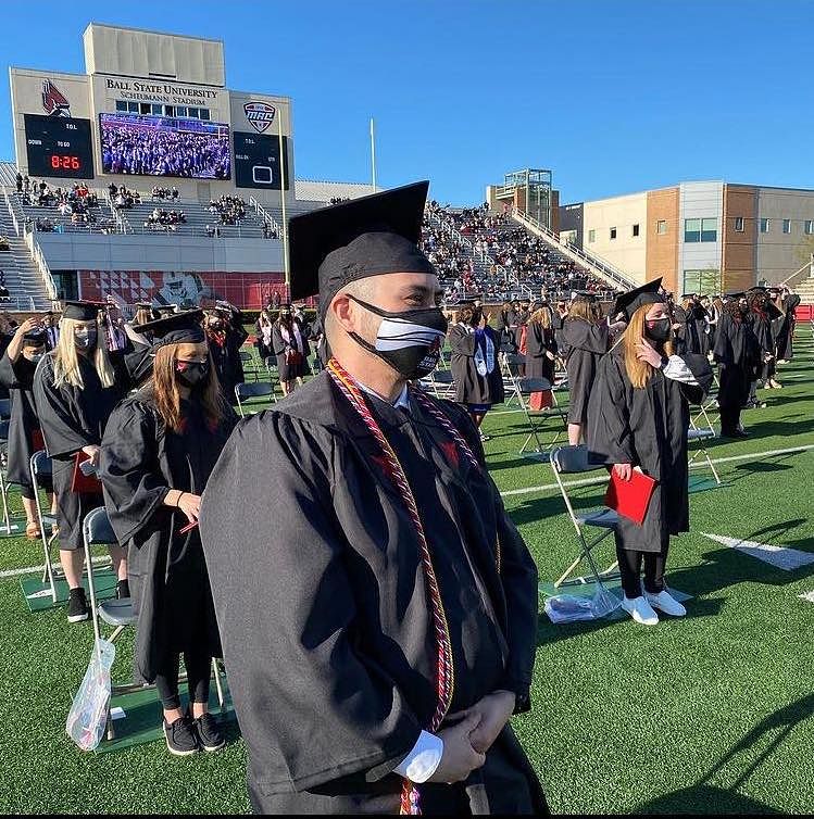 Daniel Bullman Ball State Graduation Commencement