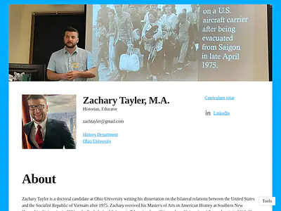 Zachary Tayler, M.A.