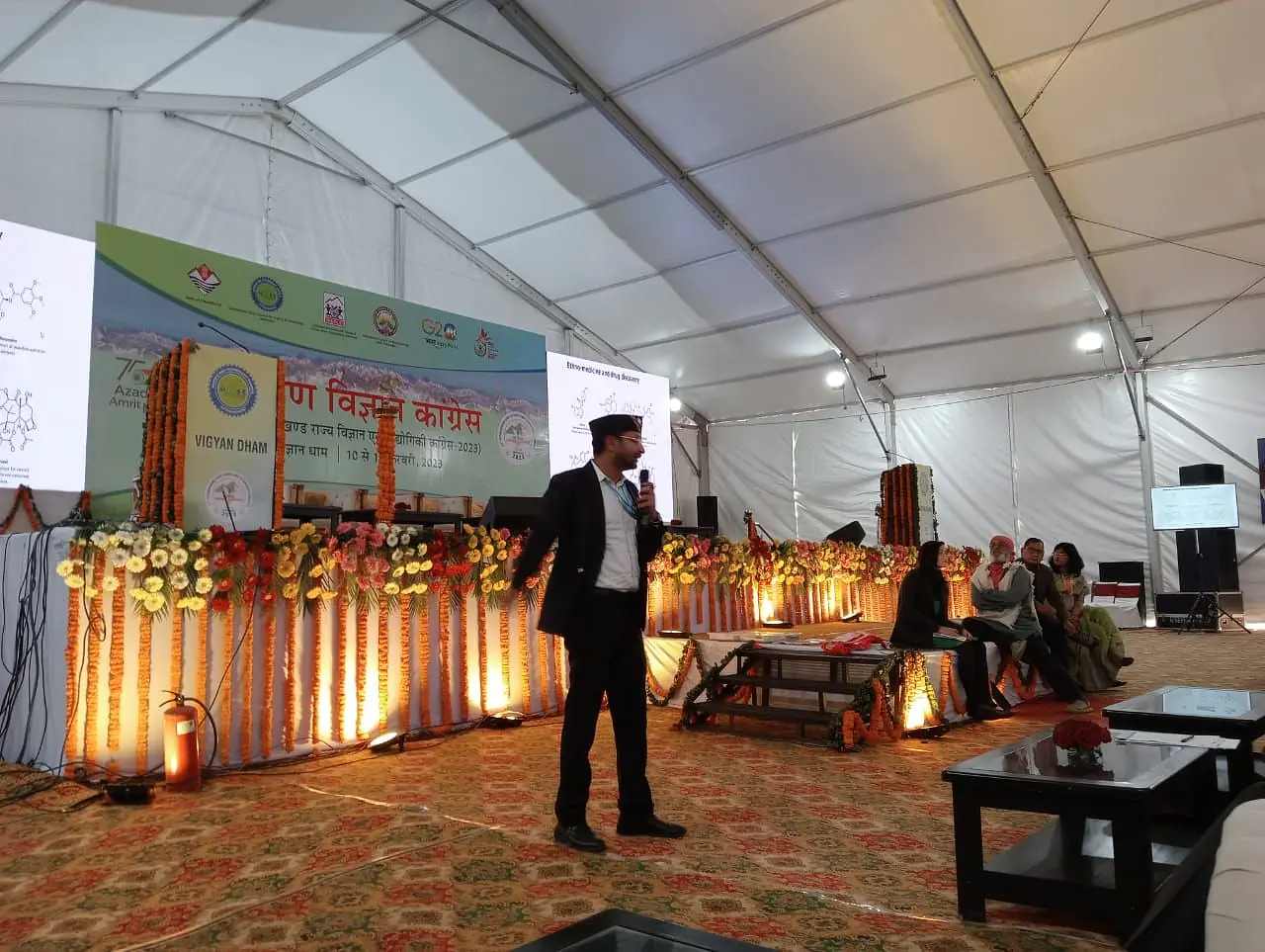 Lead Speaker in First ever Rural Science Congress in India organized by UCOST, Government of Uttarakhand