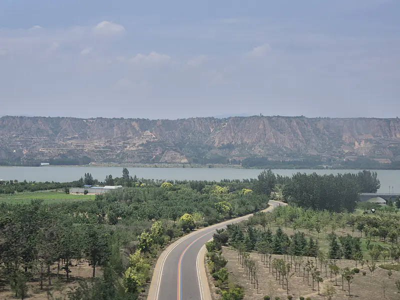 China, Shaanxi (2025): View of the Loess Plateau