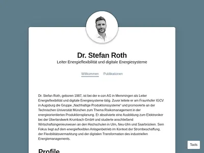 Dr. Stefan Roth